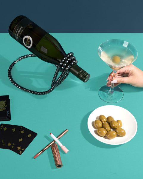 Floating Pearl Wine Holder