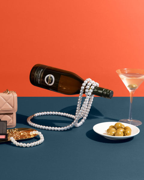 Floating Pearl Wine Holder